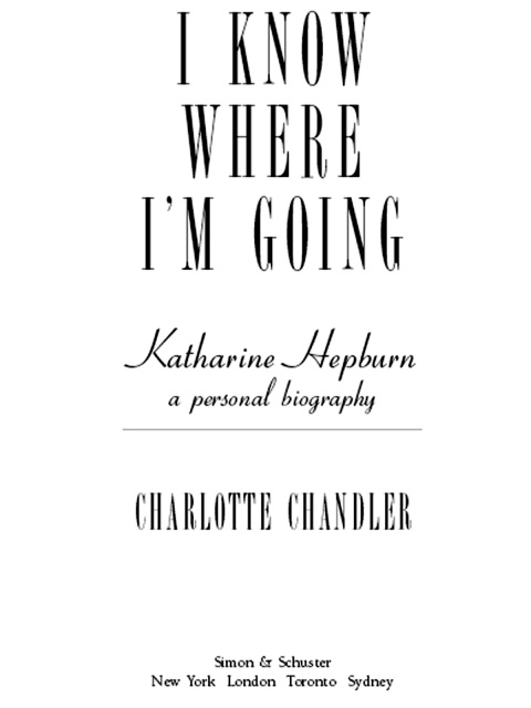 Cover image for book I Know Where I'm Going