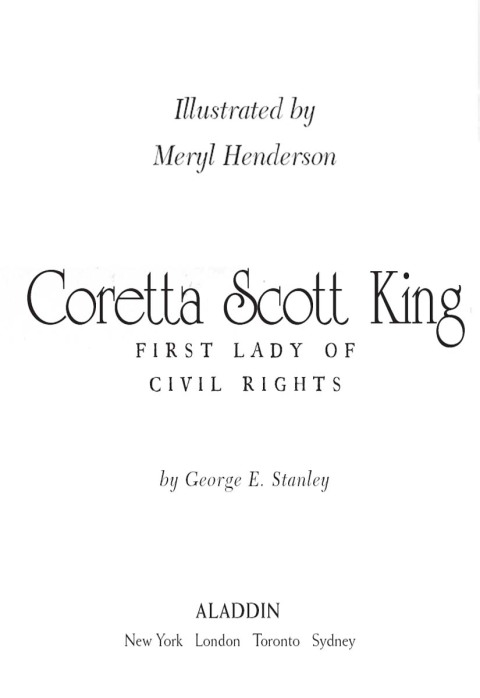 Cover image for book Coretta Scott King