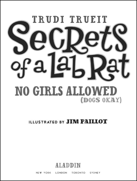Cover image for book No Girls Allowed (Dogs Okay)