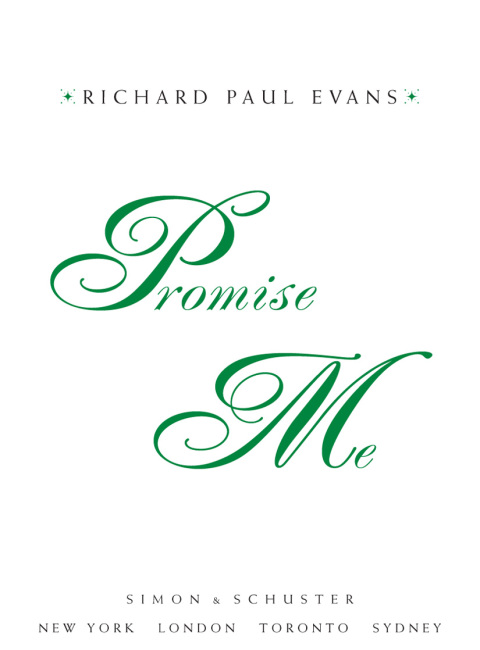 Cover image for book Promise Me