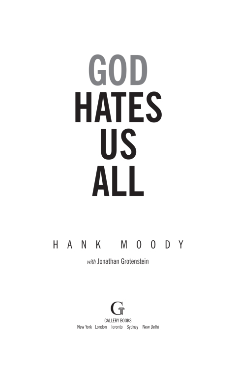 Cover image for book God Hates Us All