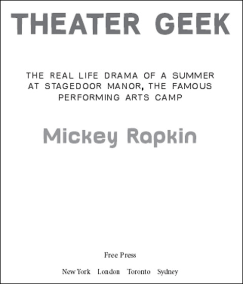 Cover image for book Theater Geek