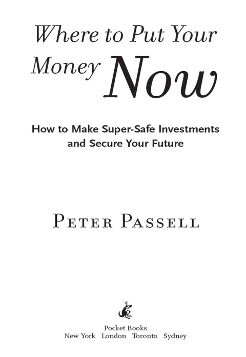 Cover image for book Where to Put Your Money NOW