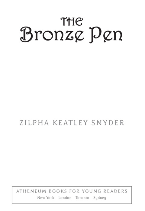 Cover image for book The Bronze Pen
