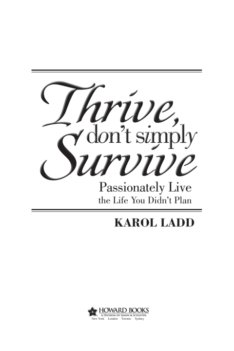 Cover image for book Thrive, Don't Simply Survive