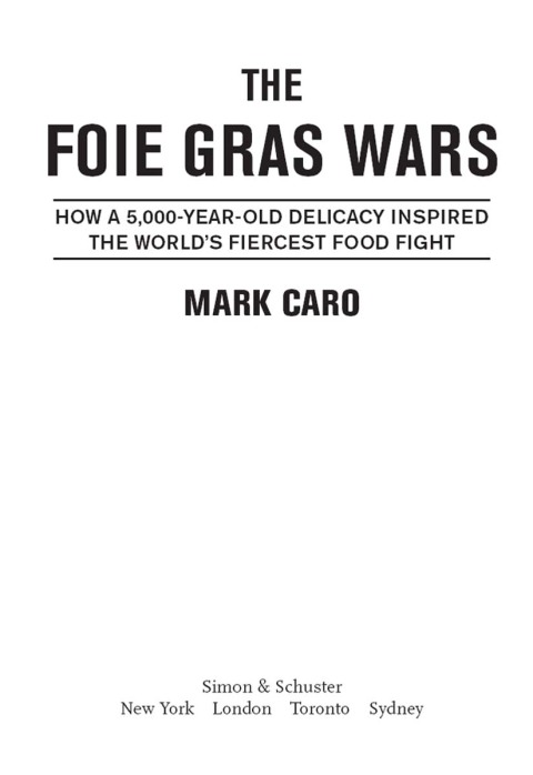 Cover image for book The Foie Gras Wars