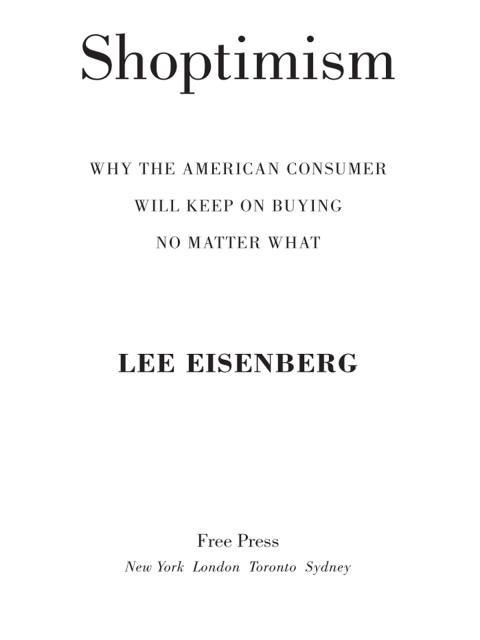 Cover image for book Shoptimism