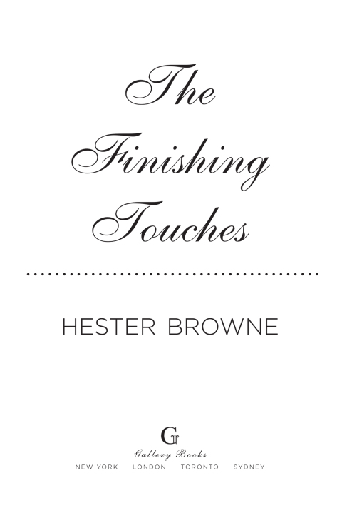Cover image for book The Finishing Touches