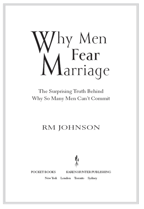 Cover image for book Why Men Fear Marriage