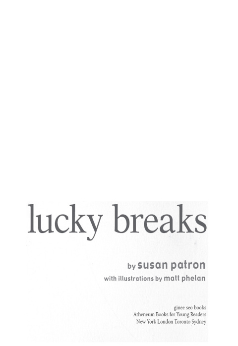 Cover image for book Lucky Breaks