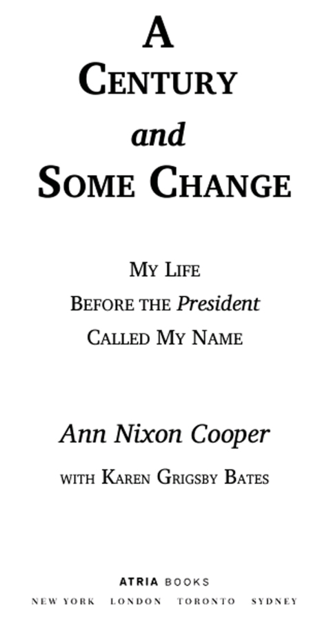 Cover image for book A Century and Some Change
