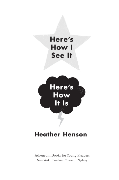 Cover image for book Here's How I See It--Here's How It Is