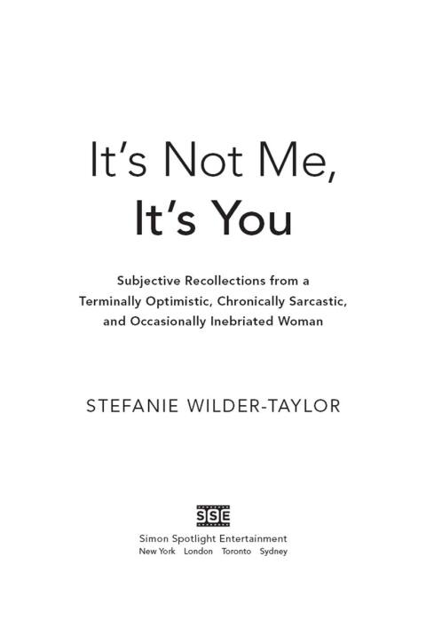 Cover image for book It's Not Me, It's You