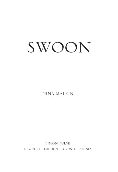 Cover image for book Swoon