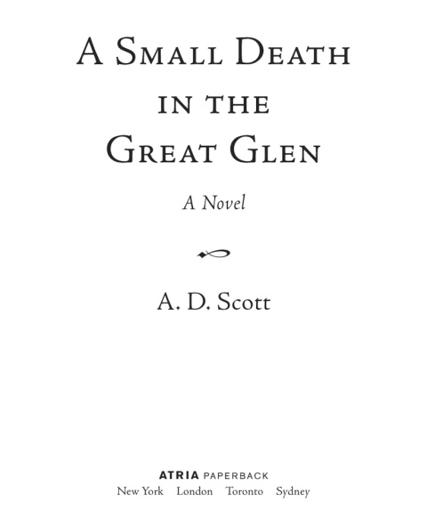 Cover image for book A Small Death in the Great Glen