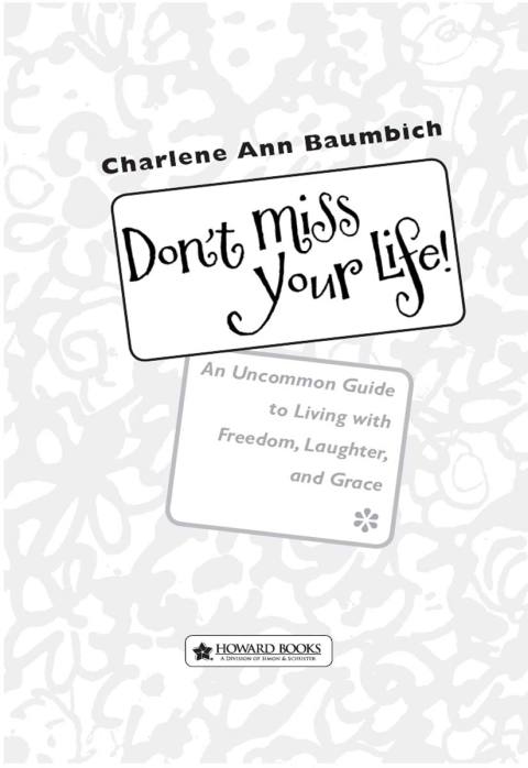 Cover image for book Don't Miss Your Life!