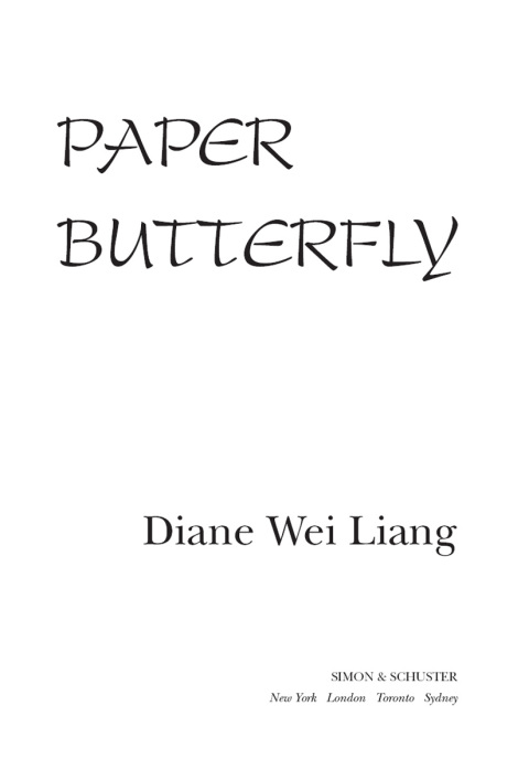 Cover image for book Paper Butterfly