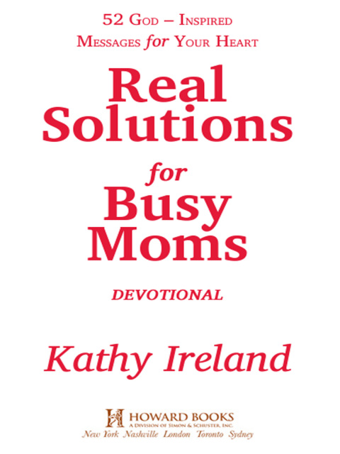 Cover image for book Real Solutions for Busy Moms Devotional