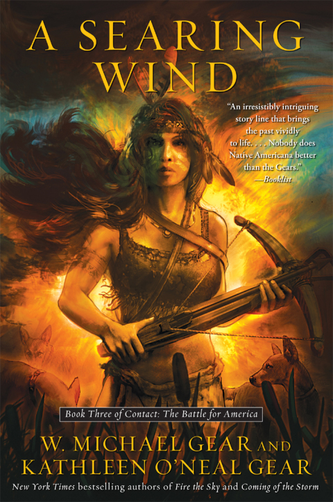 Cover image for book A Searing Wind