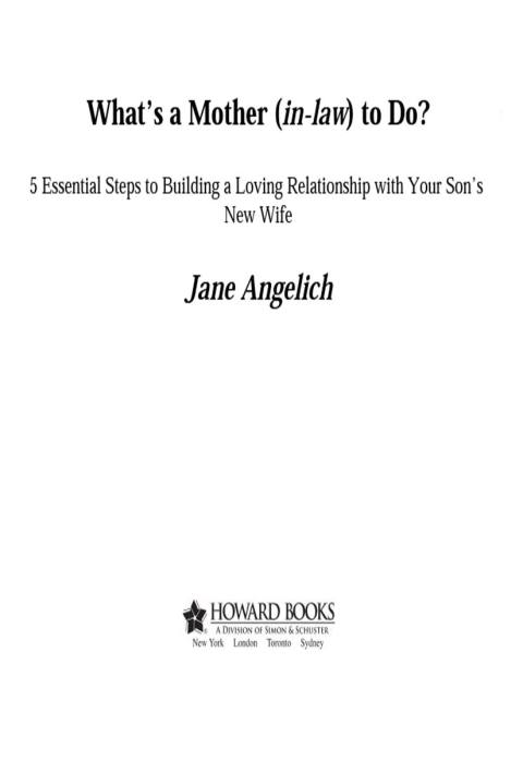 Cover image for book What's a Mother (in-Law) to Do?