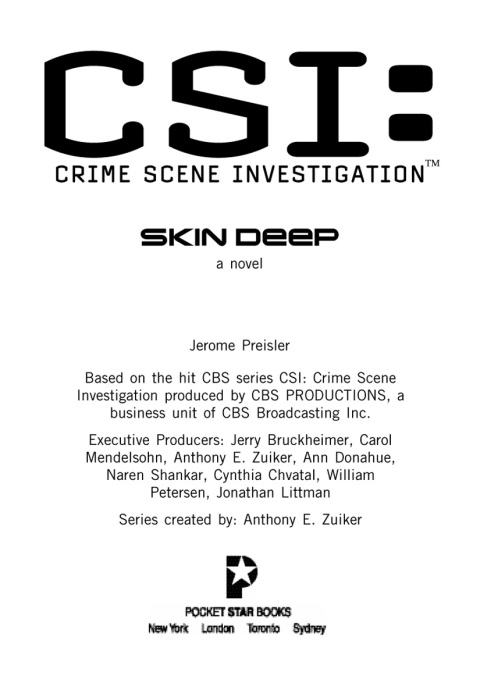Cover image for book CSI: Crime Scene Investigation: Skin Deep