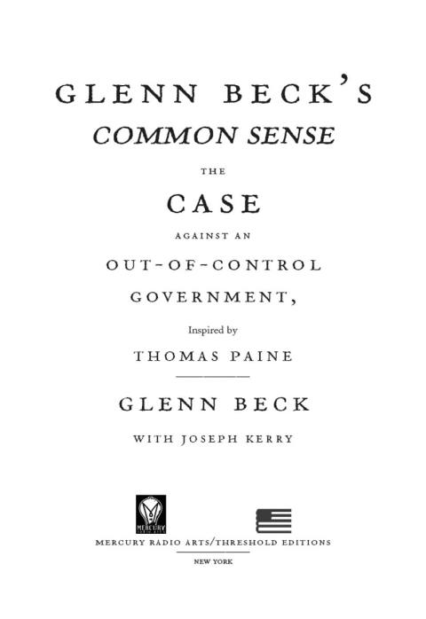 Cover image for book Glenn Beck's Common Sense