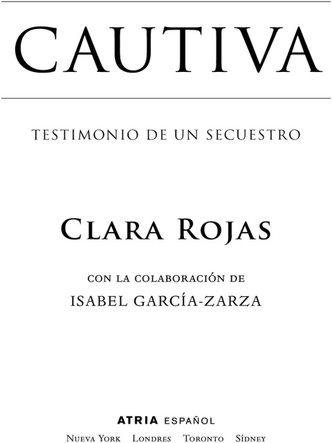 Cover image for book Cautiva (Captive)
