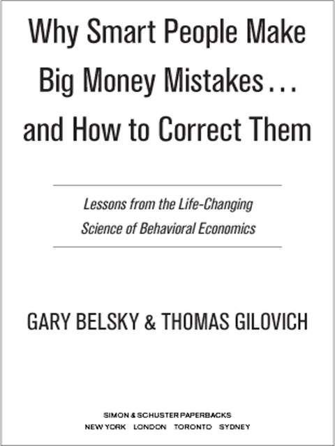 Cover image for book Why Smart People Make Big Money Mistakes and How to Correct Them