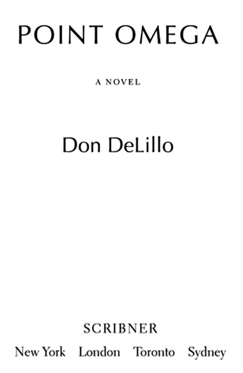 Cover image for book Point Omega