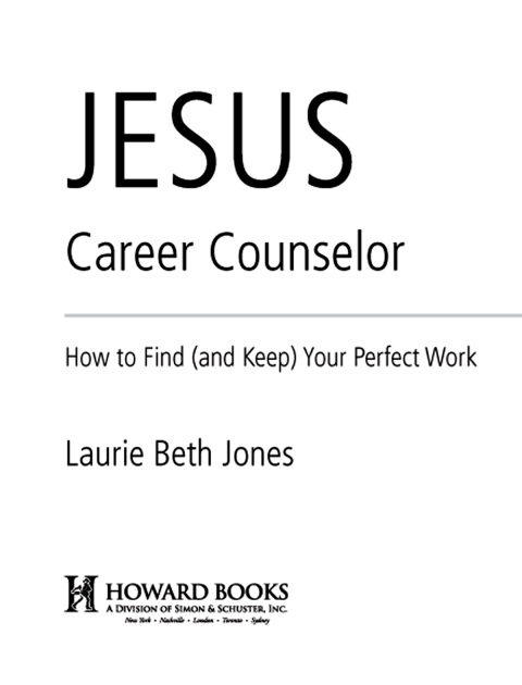 Cover image for book JESUS, Career Counselor