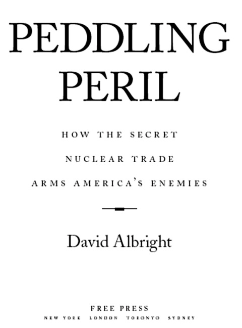 Cover image for book Peddling Peril