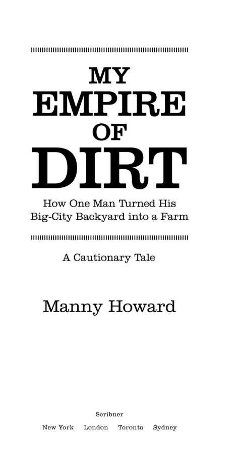 Cover image for book My Empire of Dirt