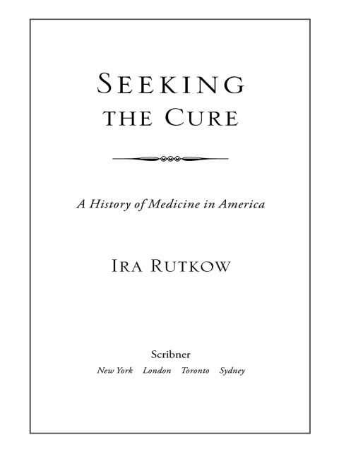 Cover image for book Seeking the Cure