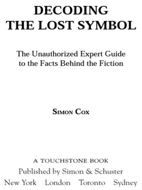 Cover image for book Decoding The Lost Symbol