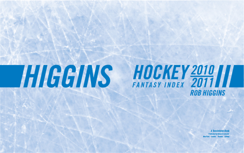 Cover image for book Higgins Hockey Fantasy Index: 2010-2011