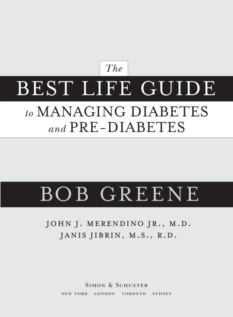 Cover image for book The Best Life Guide to Managing Diabetes and Pre-Diabetes