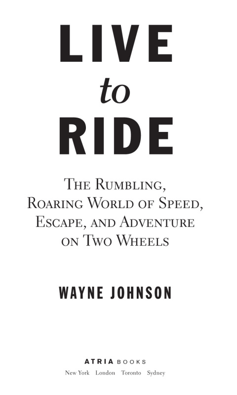 Cover image for book Live to Ride