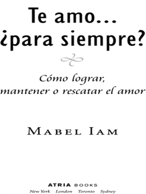Cover image for book Te amo... ¿para siempre? (I Love You. Now What?)