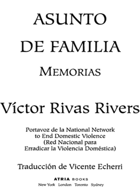 Cover image for book Asunto de familia (A Private Family Matter)
