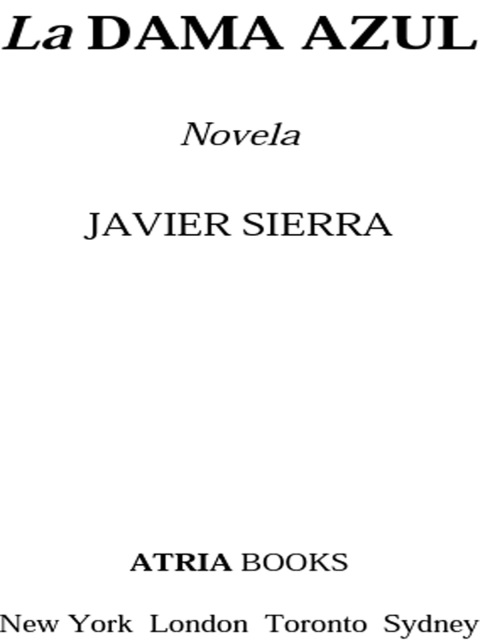 Cover image for book La Dama azul (The Lady in Blue)