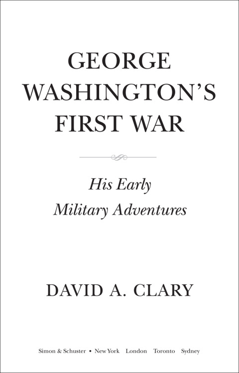 Cover image for book George Washington's First War