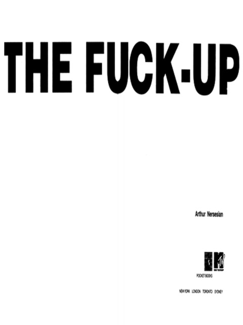 Cover image for book The Fuck Up