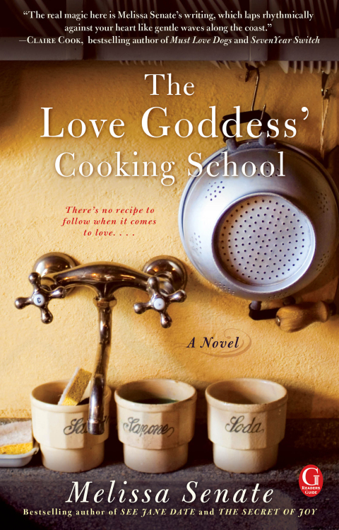 Cover image for book The Love Goddess' Cooking School