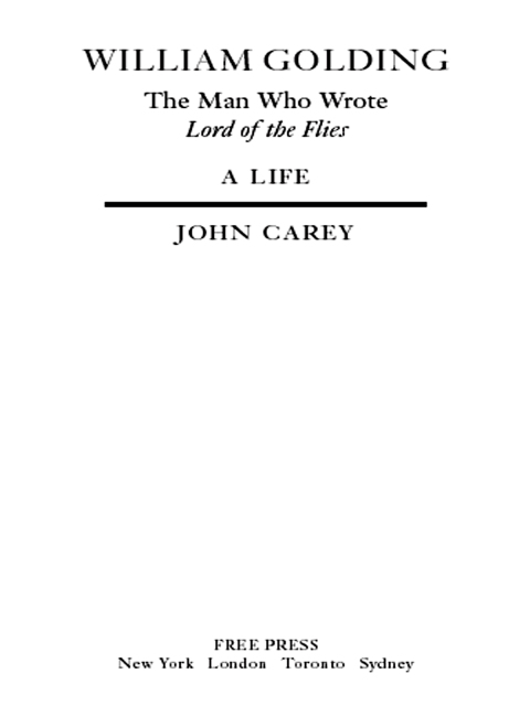 Cover image for book William Golding