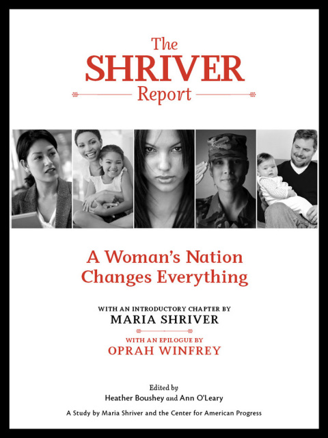 Cover image for book The Shriver Report: A Woman's Nation Changes Everything