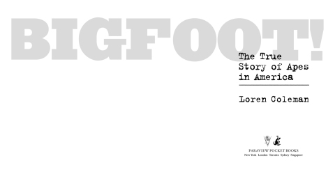 Cover image for book Bigfoot!