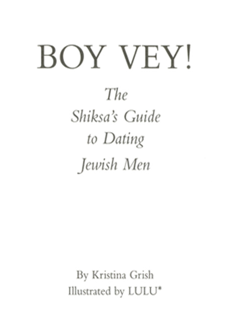 Cover image for book Boy Vey!