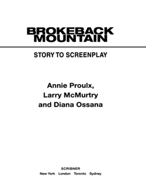 Cover image for book Brokeback Mountain: Story to Screenplay