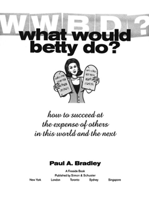 Cover image for book What Would Betty Do?