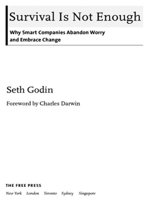 Cover image for book Survival Is Not Enough